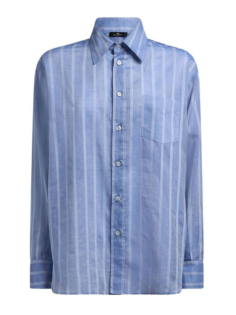 Etro Chemise - Bleu