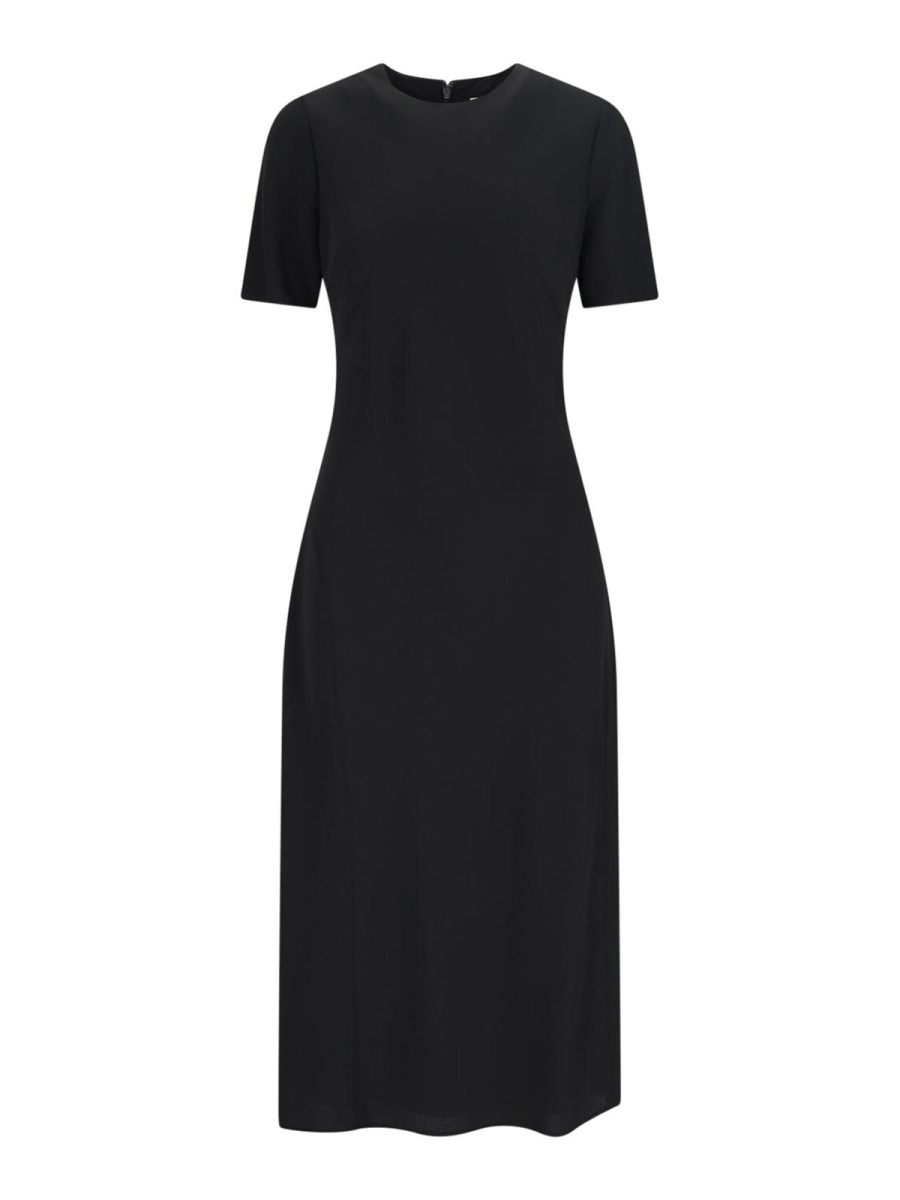 Calvin Klein Robe Au Genou - Noir