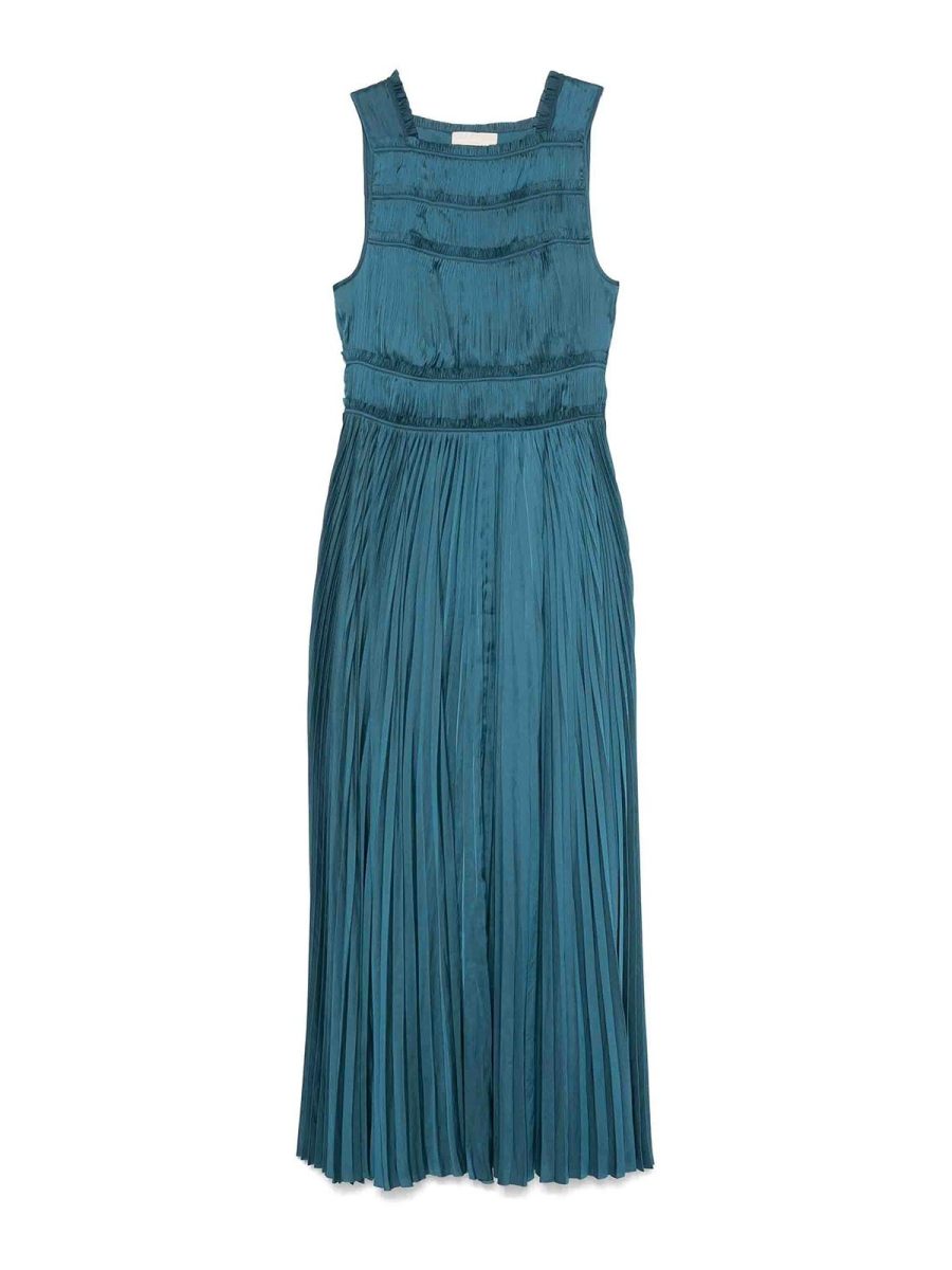 Ulla Johnson Robe Au Genou - Bleu