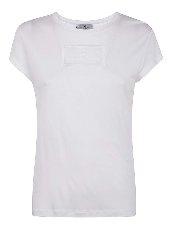 Elisabetta Franchi T-Shirt - Blanc
