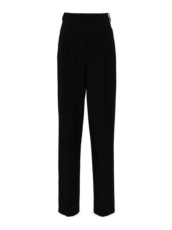 Elisabetta Franchi Pantalons Décontractés - Noir