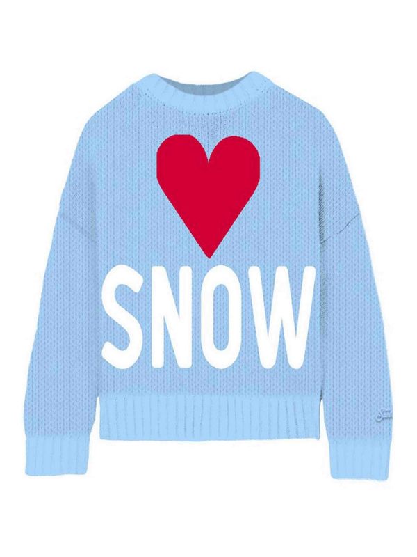 Mc2 Saint Barth Pull Col Roulé - Crème