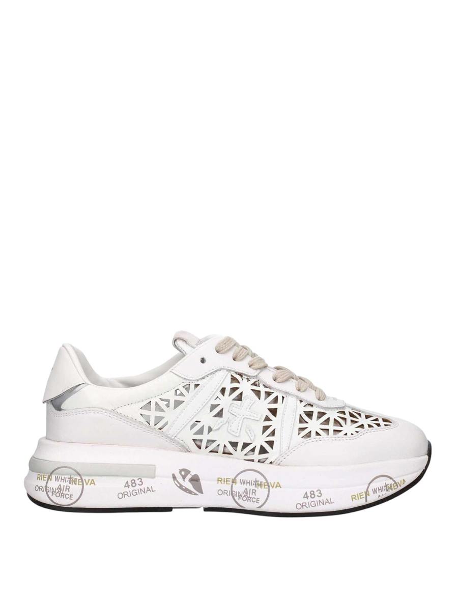 Premiata Baskets - Blanc