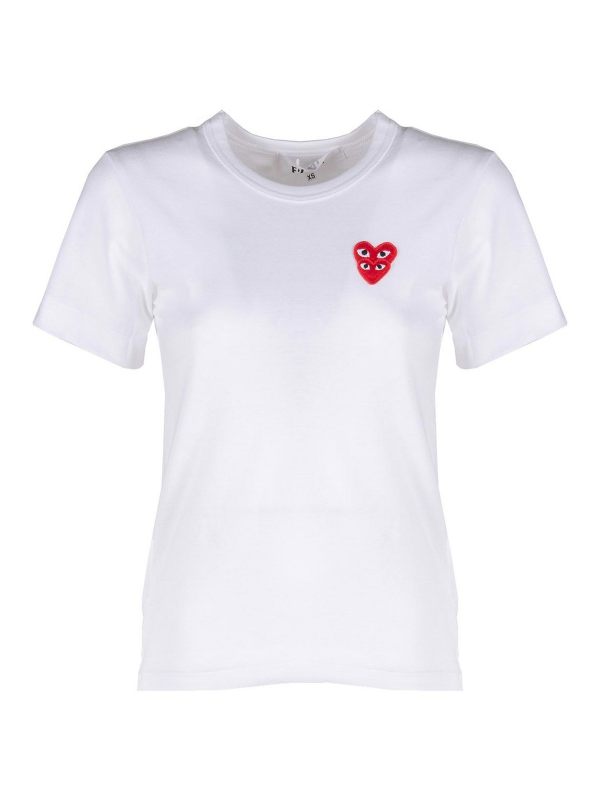 Comme des Garçons Play T-Shirt - Blanc