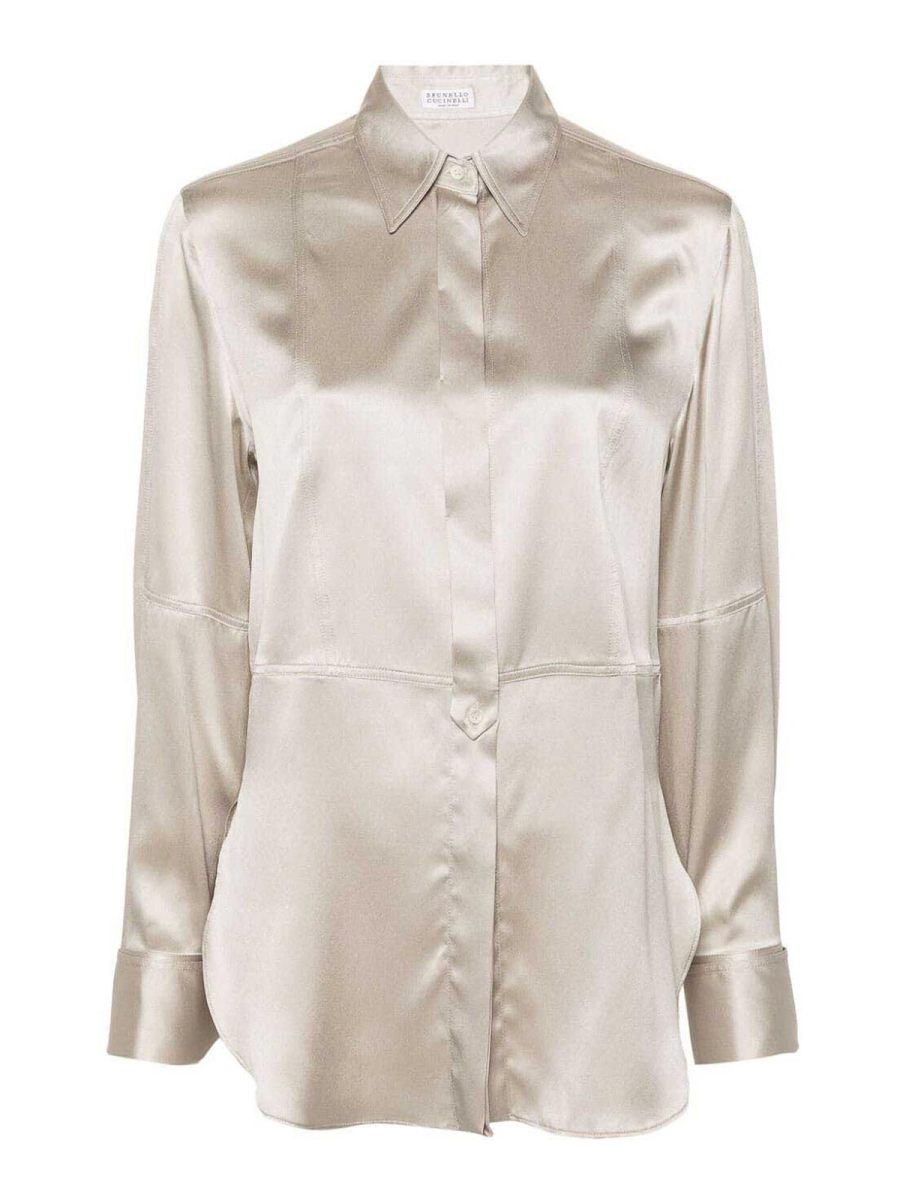 Brunello Cucinelli Chemise - Beige