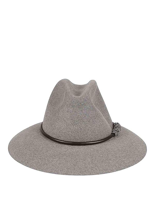 Brunello Cucinelli Chapeau - Gris