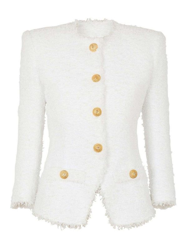 Balmain Blazer - Blanc