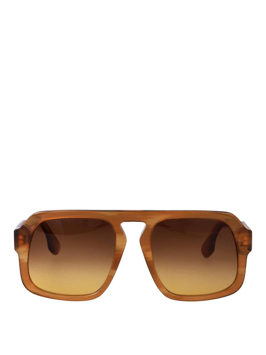 Victoria Beckham Lunettes De Soleil - Marron