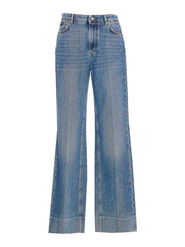 Dolce & Gabbana Jean Droit - Bleu