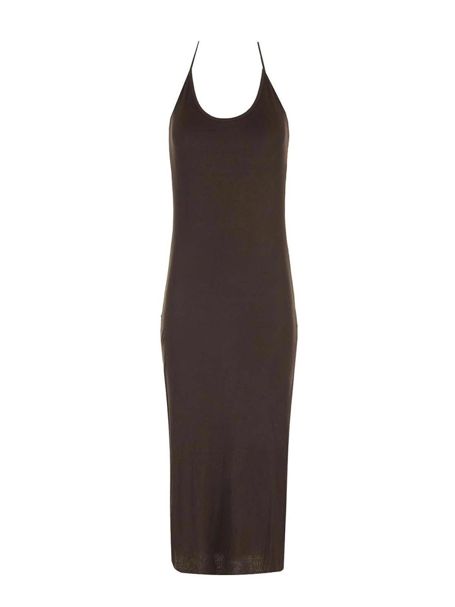 Khaite Maxi Robe - Marron