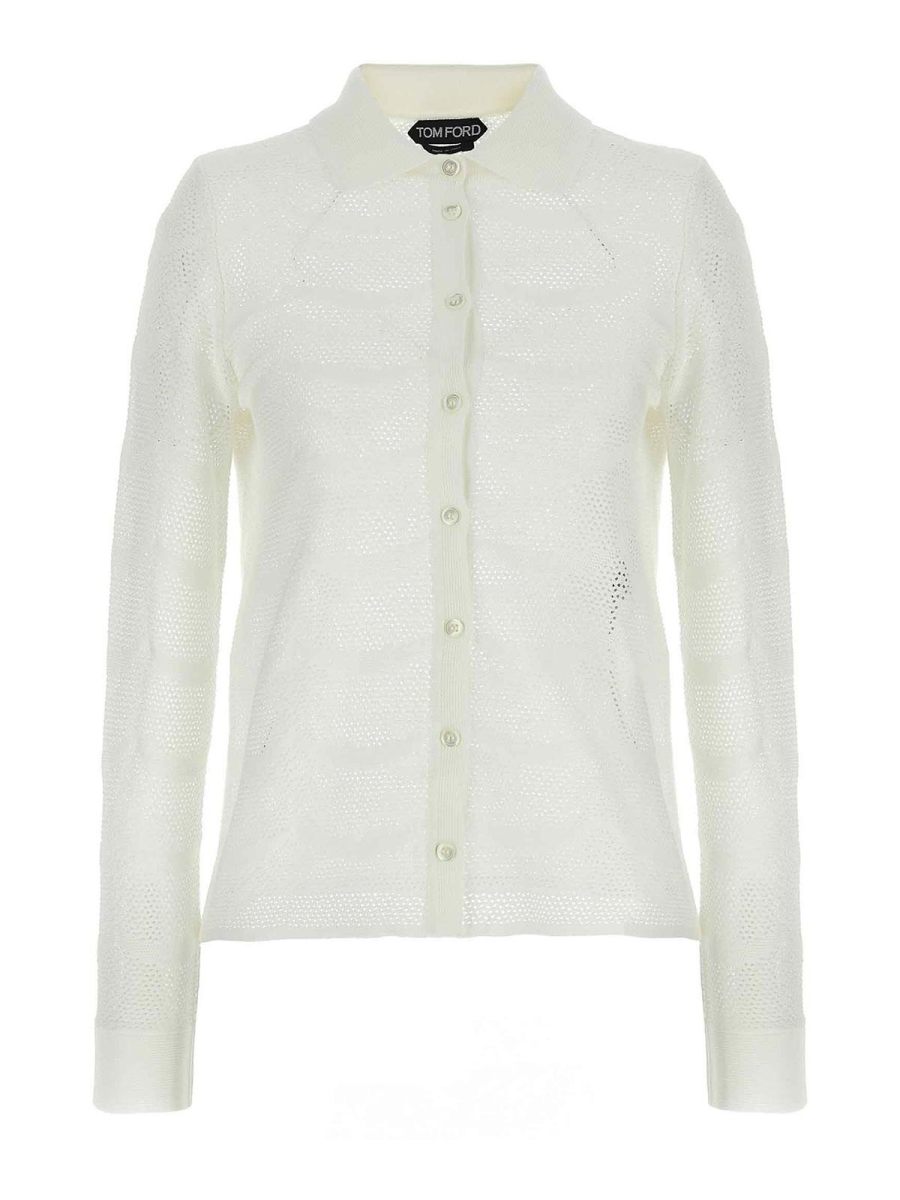 Tom Ford Cardigan - Blanc