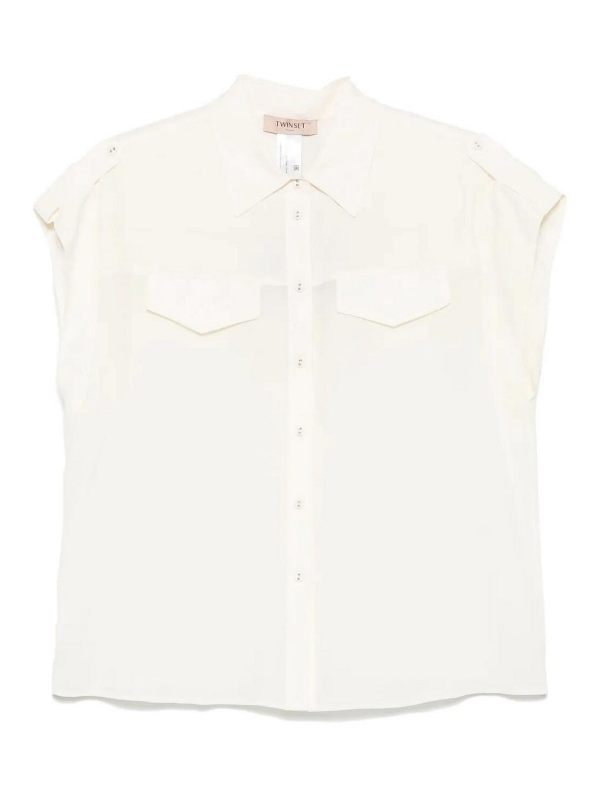 Twinset Chemise - Crème