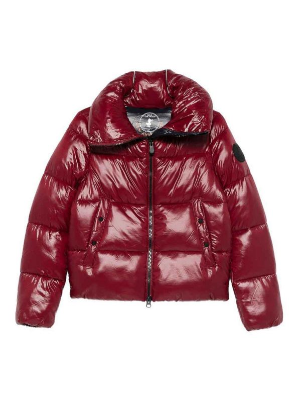 Save the Duck Blouson Rembourré - Rouge Brun