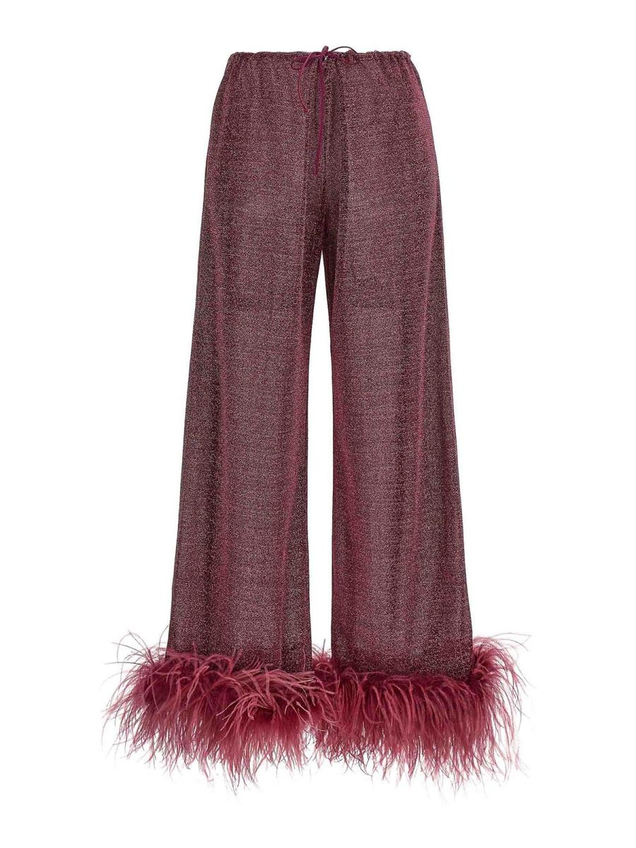 Oséree Pantalons Décontractés - Violet
