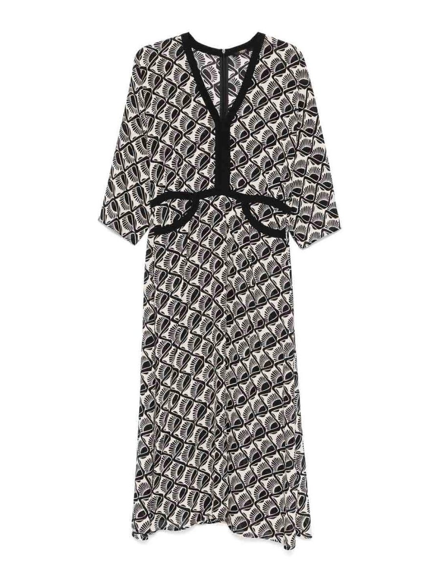Seventy Robe Au Genou - Noir