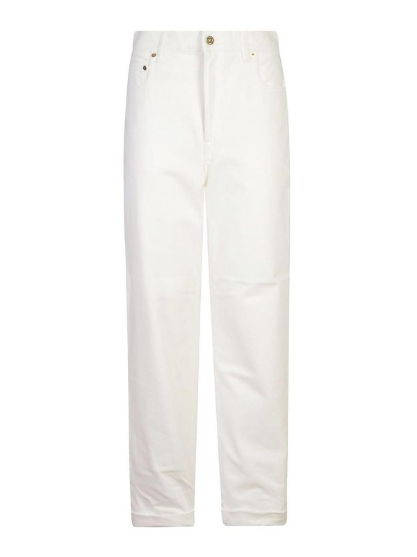 Golden Goose Jean Bootcut - Blanc