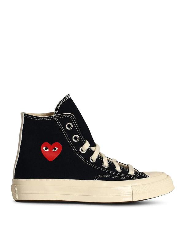 Comme Des Garcons Baskets - Noir
