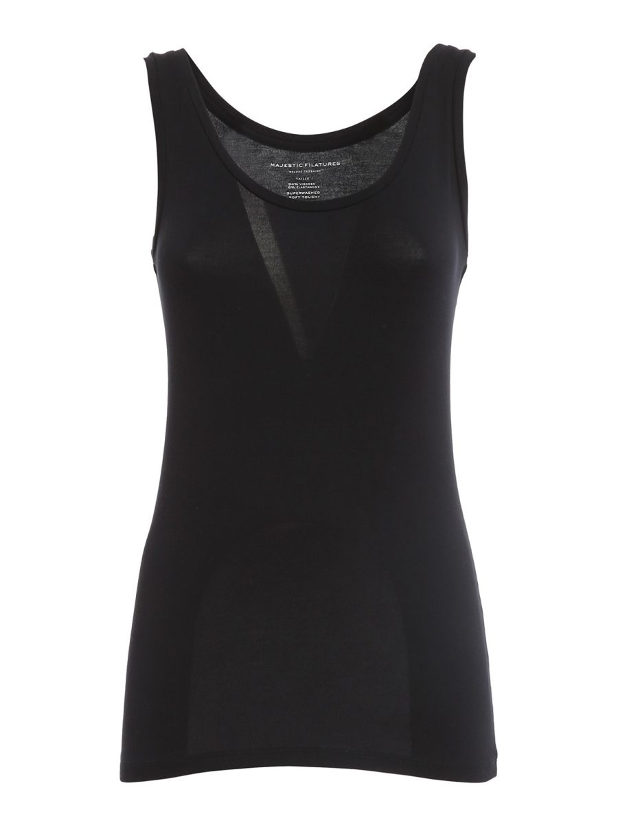 Majestic Filatures Top - Bleu