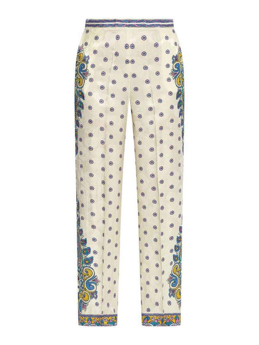 Etro Pantalons Décontractés - Crème