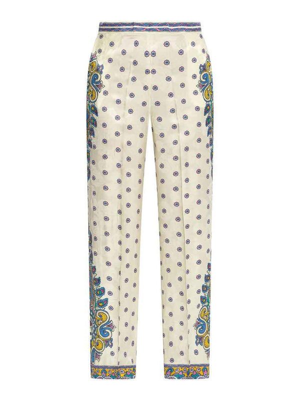 Etro Pantalons Décontractés - Crème