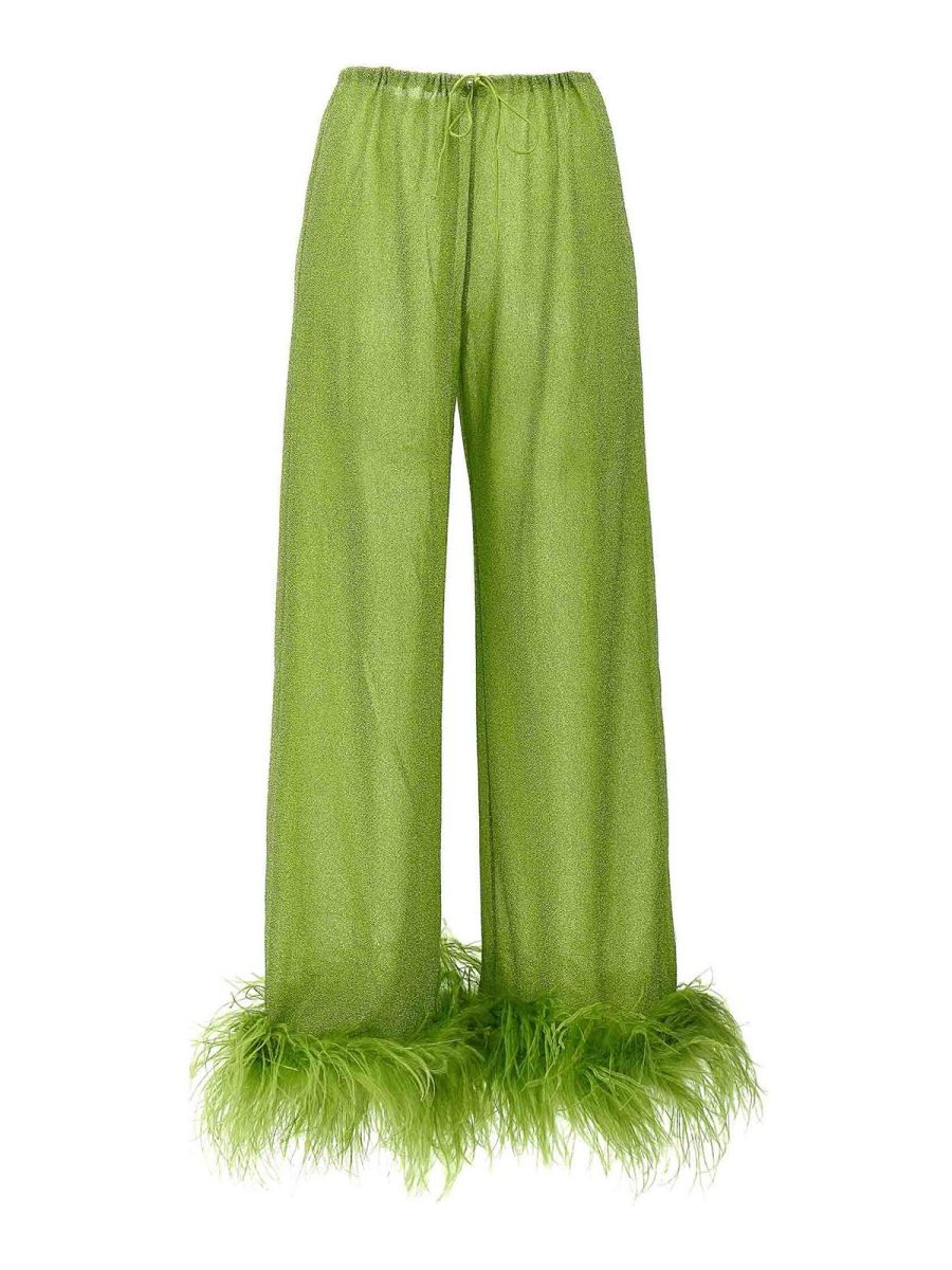 Oséree Pantalons Décontractés - Vert