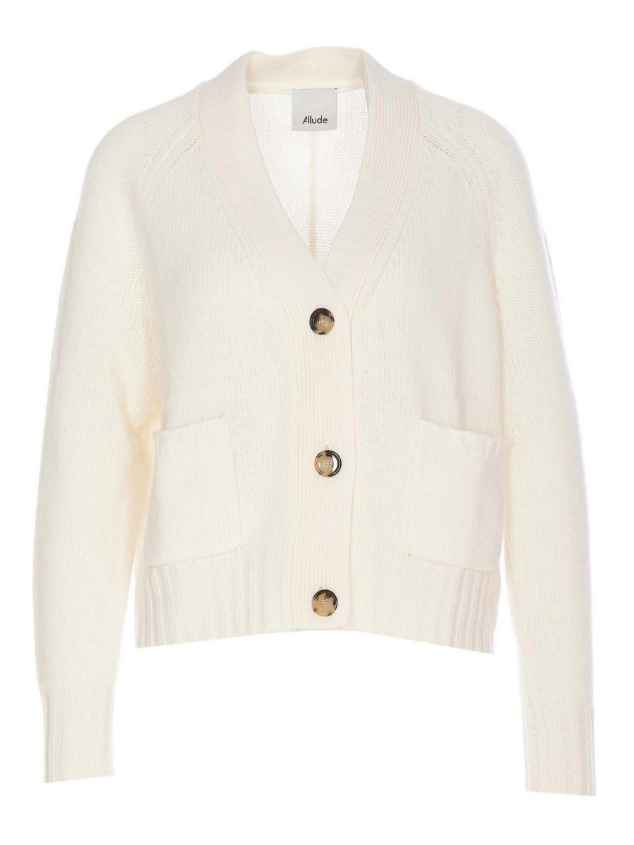 Allude Cardigan - Blanc