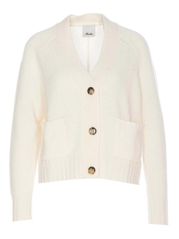 Allude Cardigan - Blanc