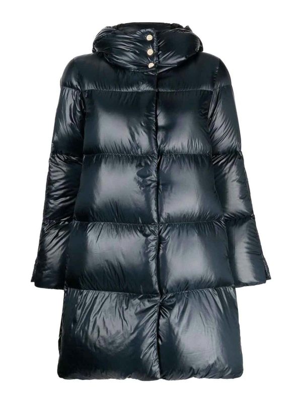 Herno Manteau Court - Bleu