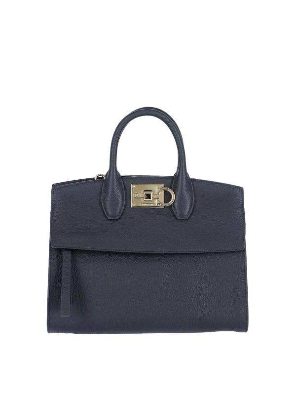 Salvatore Ferragamo Sac Bandoulière - Noir