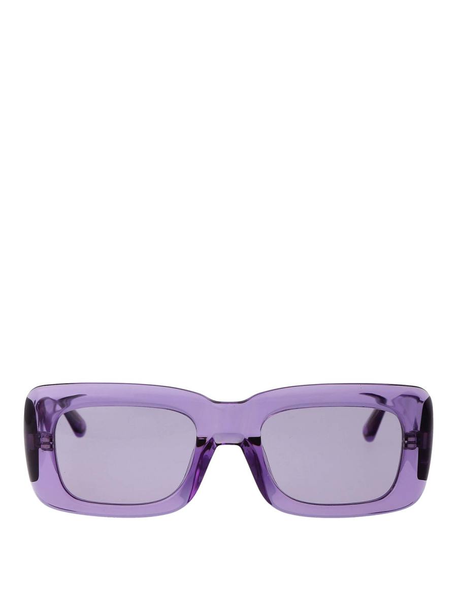 The Attico Lunettes De Soleil - Marron