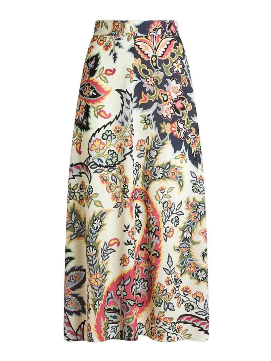 Etro Jupe Midi - Multicolore
