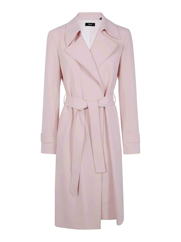 Theory Trench-Coat - Rose