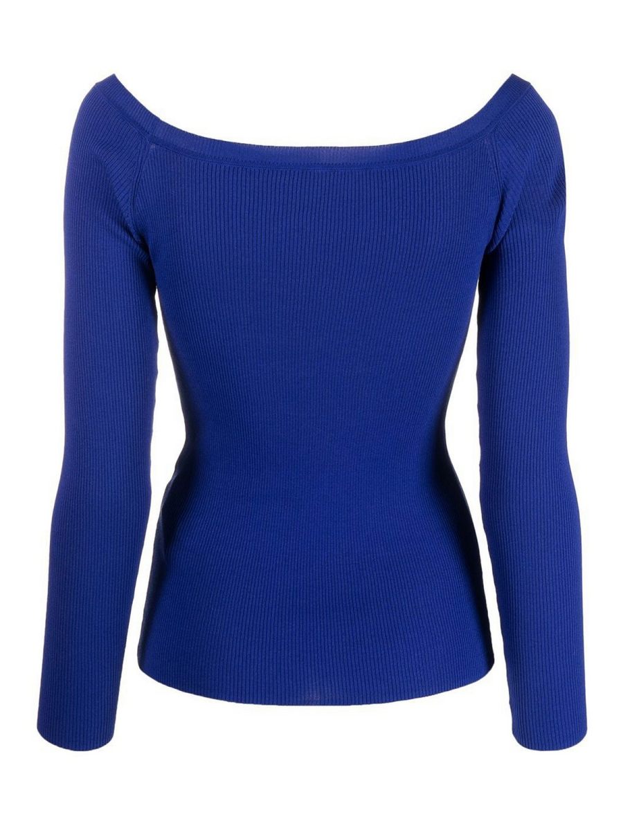 P. A.R. O.S. H. Pull Col Bateau - Bleu