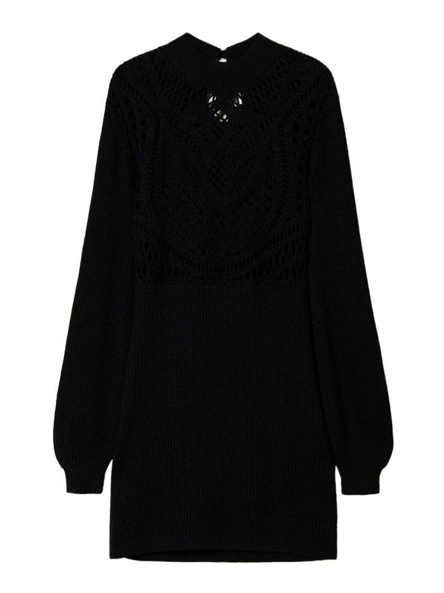 Twinset Robe Courte - Noir