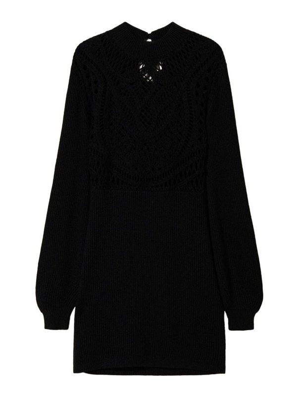 Twinset Robe Courte - Noir