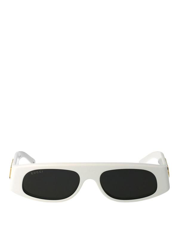Gucci Lunettes De Soleil - Blanc