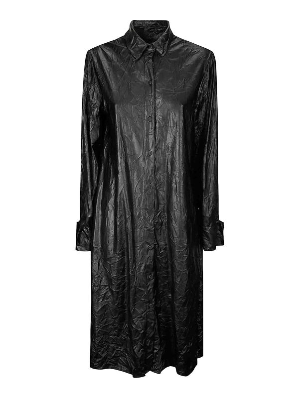 Maria Calderara Robe Courte - Noir