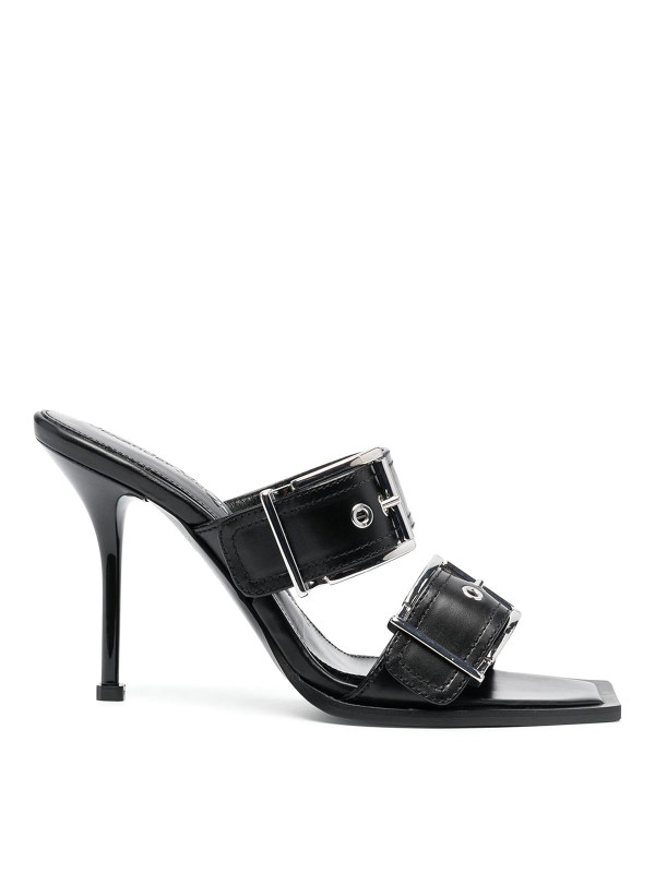 Alexander Mcqueen Sandales - Noir