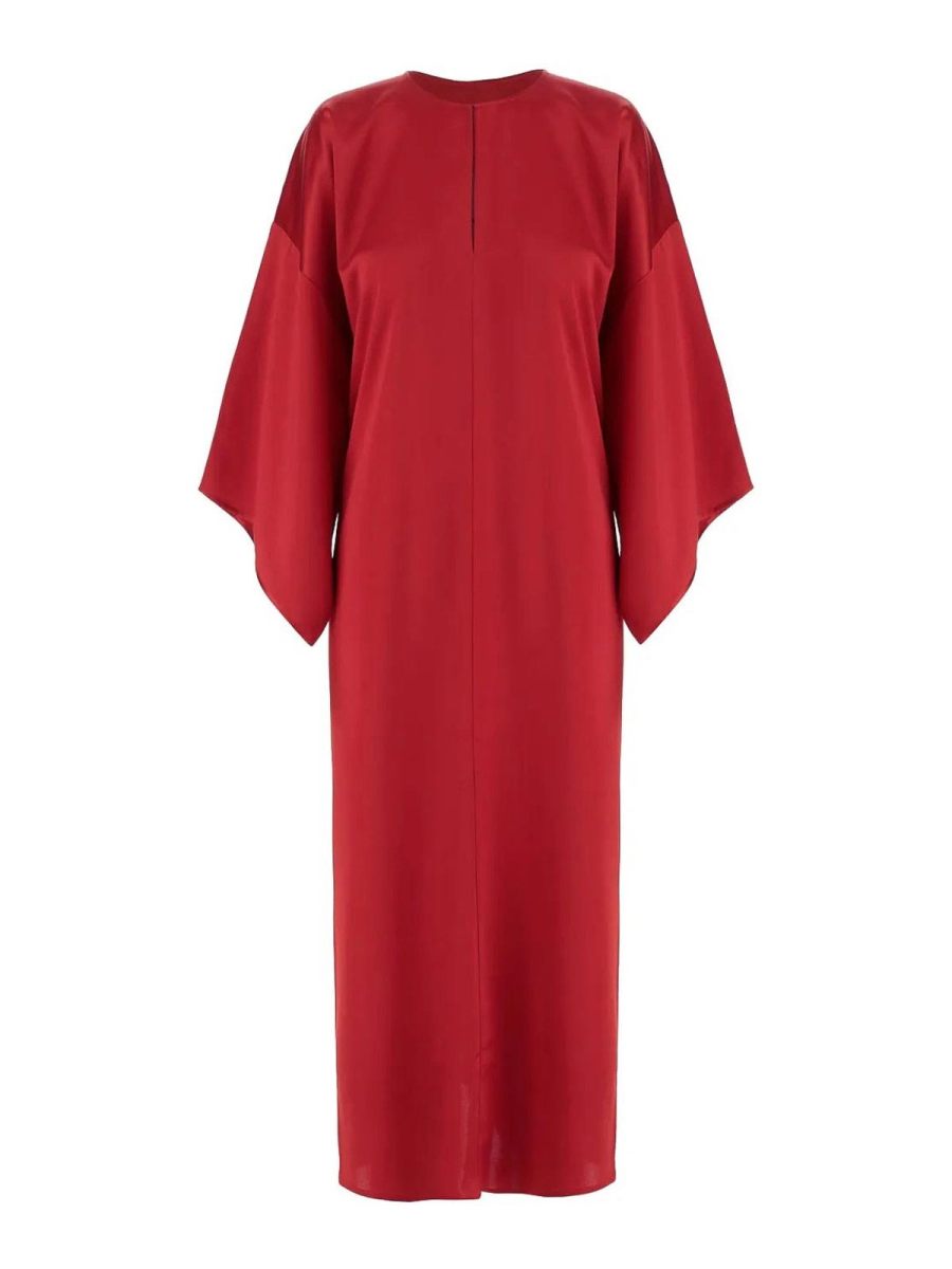 By Malene Birger Robe Au Genou - Rouge
