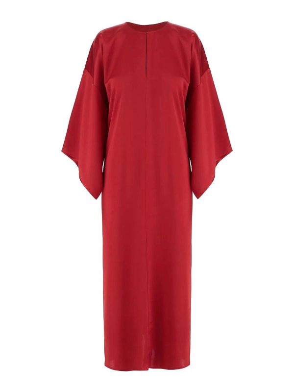 By Malene Birger Robe Au Genou - Rouge
