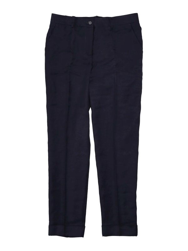 P. A.R. O.S. H. Pantalons Décontractés - Bleu