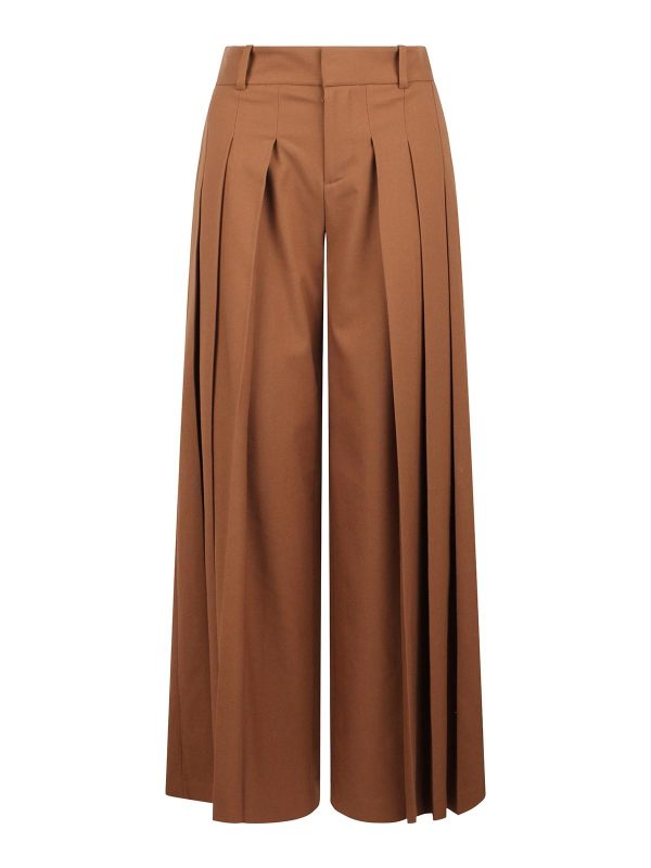 Alice+Olivia Pantalons Décontractés - Marron