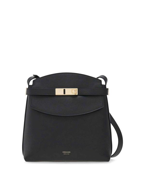 Ferragamo Sac Bandoulière - Noir