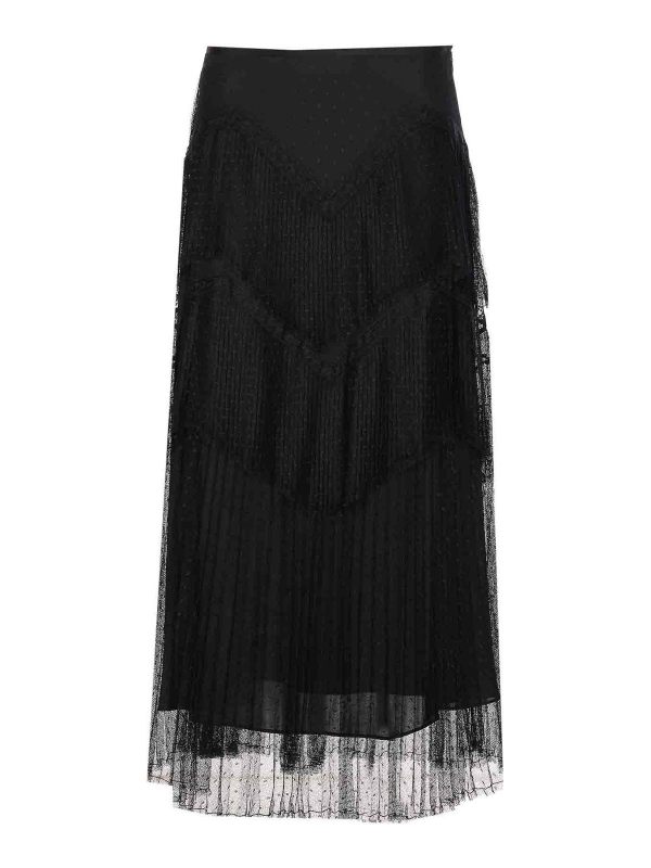 Twinset Jupe Midi - Noir