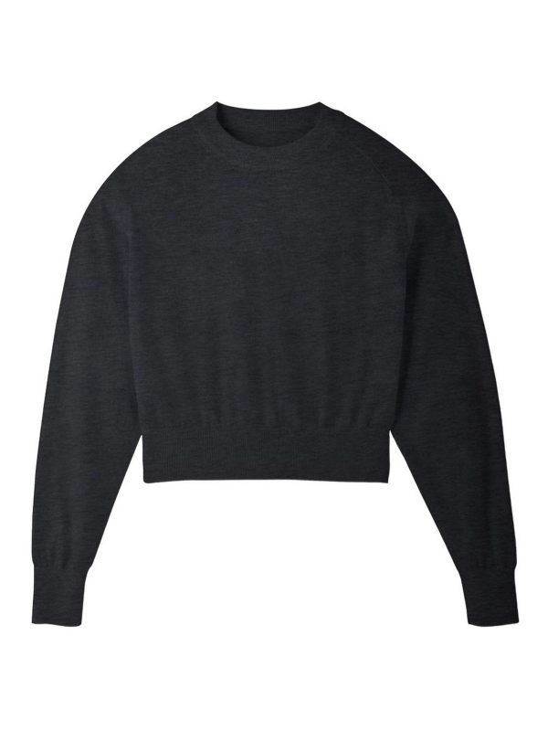 Jacquemus Pull Col Rond - Gris