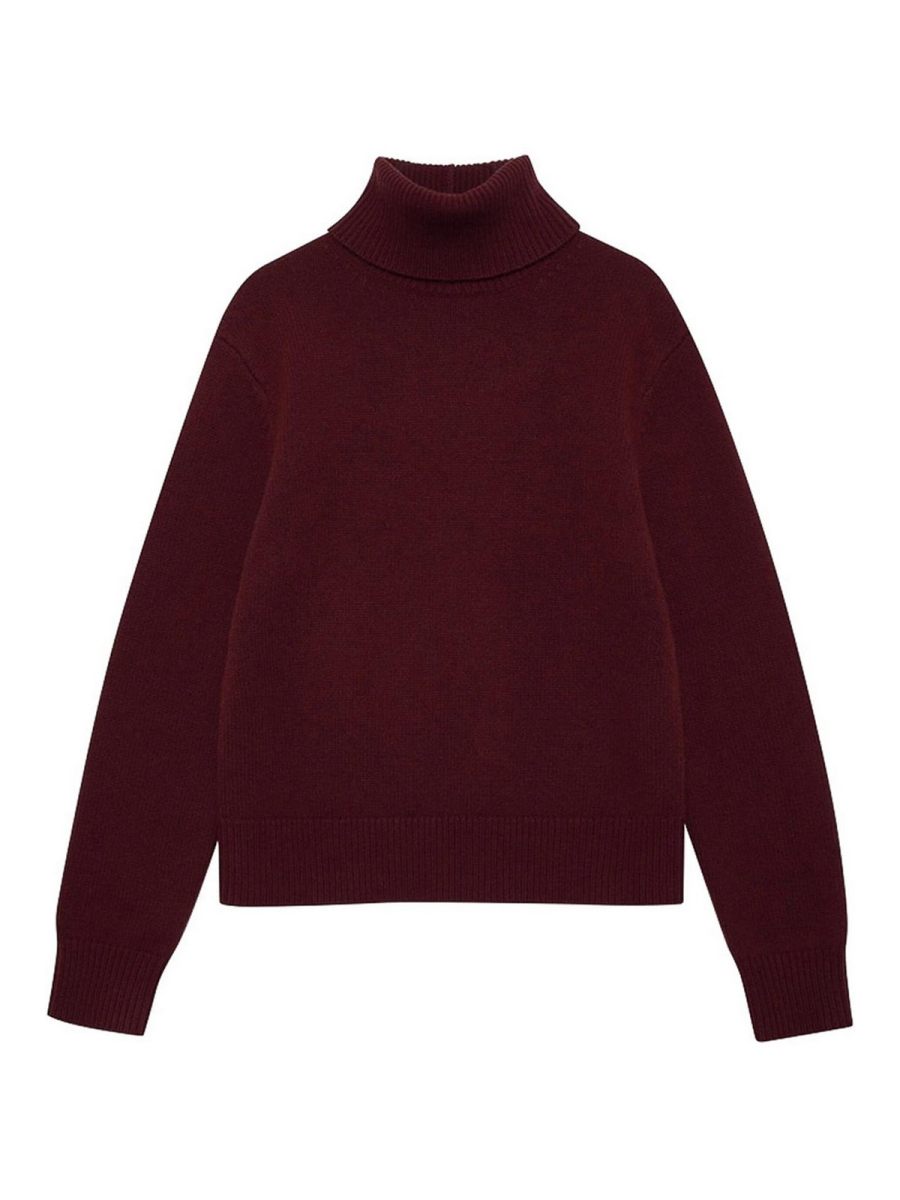 Anine Bing Pull Col Rond - Rouge