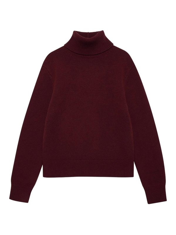 Anine Bing Pull Col Rond - Rouge