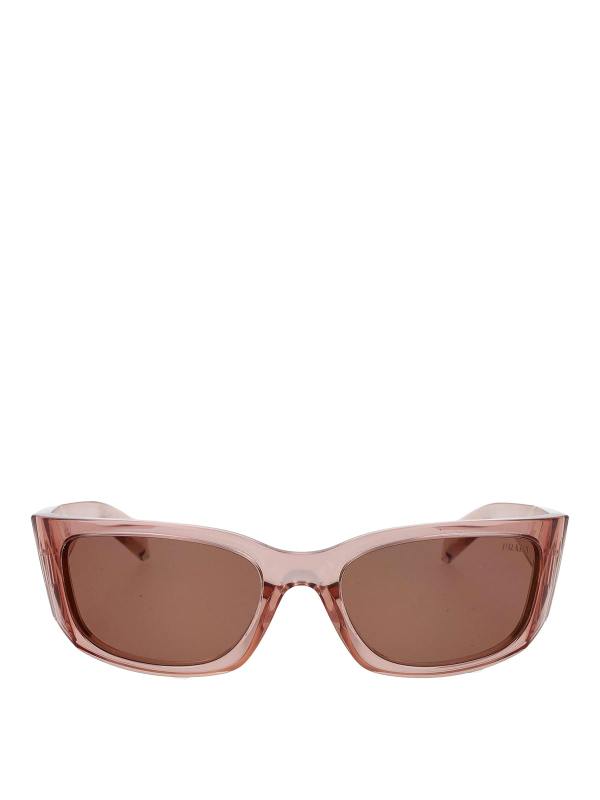 Prada Lunettes De Soleil - Orange