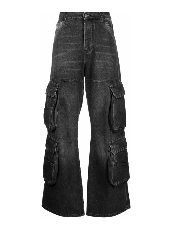 Diesel Jean Bootcut - Noir