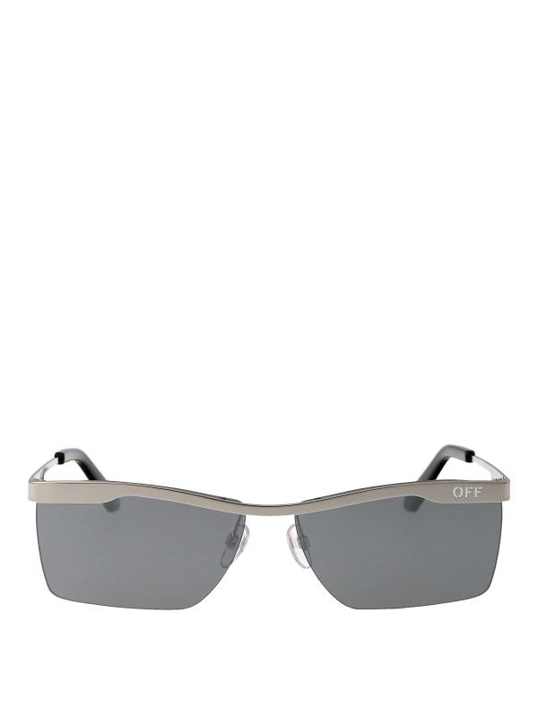 Off-White Lunettes De Soleil - Argent